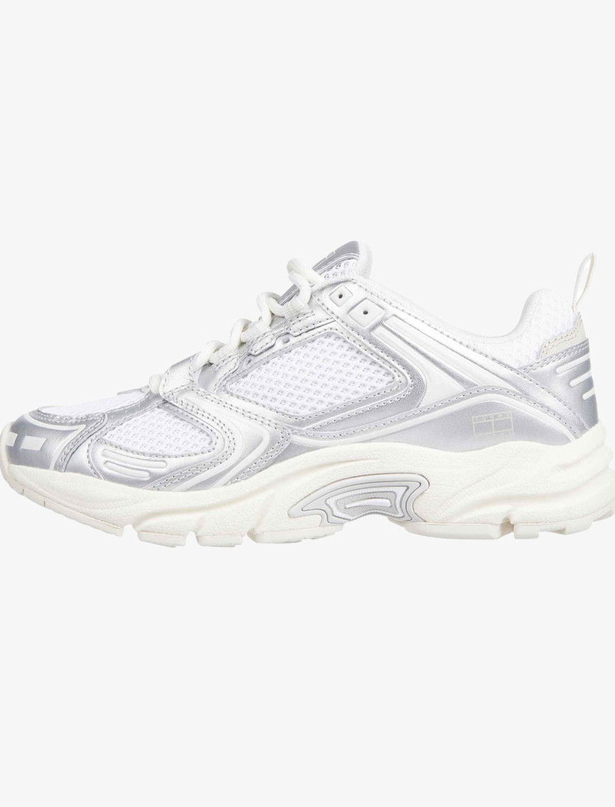 Tommy Jeans Archive Retro Kadın Beyaz Spor Ayakkabı Tommy Jeans Archive Retro Kadın Beyaz Spor Ayakkabı