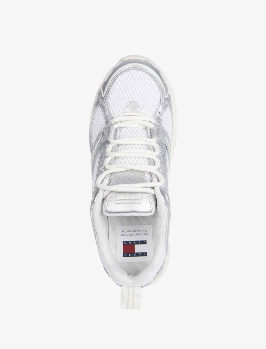 Tommy Jeans Archive Retro Kadın Beyaz Spor Ayakkabı Tommy Jeans Archive Retro Kadın Beyaz Spor Ayakkabı