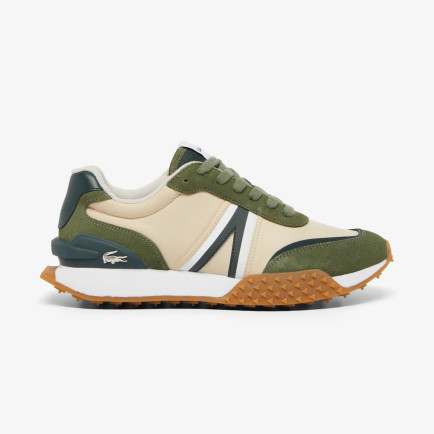 Lacoste L-Spin Deluxe Erkek Haki/Beyaz Sneaker Lacoste L-Spin Deluxe Erkek Haki/Beyaz Sneaker