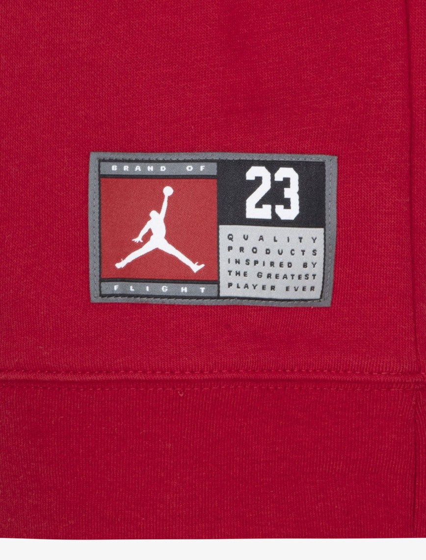 Jordan Jdn Jordan Fleece Pullover Hoodie Çocuk Kırmızı Kapüşonlu Sweatshirt Jordan Jdn Jordan Fleece Pullover Hoodie Çocuk Kırmızı Kapüşonlu Sweatshirt