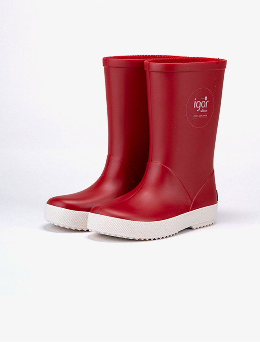 IGOR Splash Nautico Çocuk Kırmızı Bot IGOR Splash Nautico Çocuk Kırmızı Bot