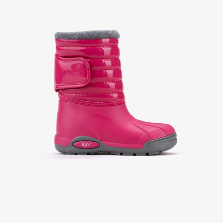 IGOR Topo Ski Charol Çocuk Pembe Bot IGOR Topo Ski Charol Çocuk Pembe Bot