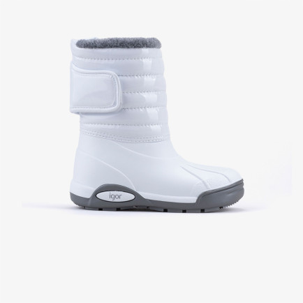 IGOR Topo Ski Charol Çocuk Beyaz Bot IGOR Topo Ski Charol Çocuk Beyaz Bot