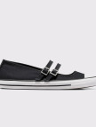 Converse Chuck Taylor All Star Dainty Mary Jane Kadın Siyah Babet Converse Chuck Taylor All Star Dainty Mary Jane Kadın Siyah Babet