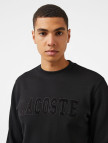 Lacoste Erkek Relaxed Fit Bisiklet Yaka Baskılı Siyah Sweatshirt Lacoste Erkek Relaxed Fit Bisiklet Yaka Baskılı Siyah Sweatshirt