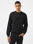 Lacoste Erkek Relaxed Fit Bisiklet Yaka Baskılı Siyah Sweatshirt Lacoste Erkek Relaxed Fit Bisiklet Yaka Baskılı Siyah Sweatshirt