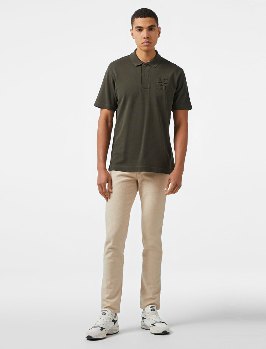 Lacoste Erkek Relaxed Fit Haki Polo Lacoste Erkek Relaxed Fit Haki Polo
