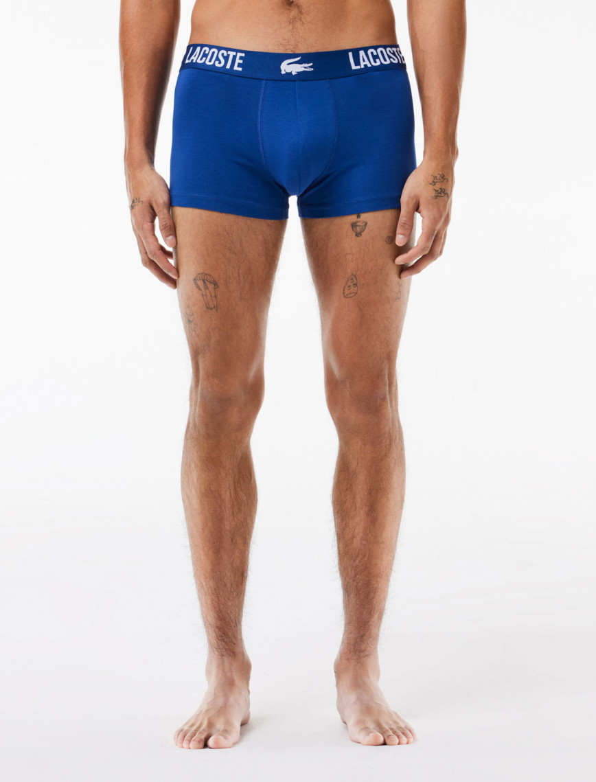 Lacoste Erkek 3'lü Renkli Boxer