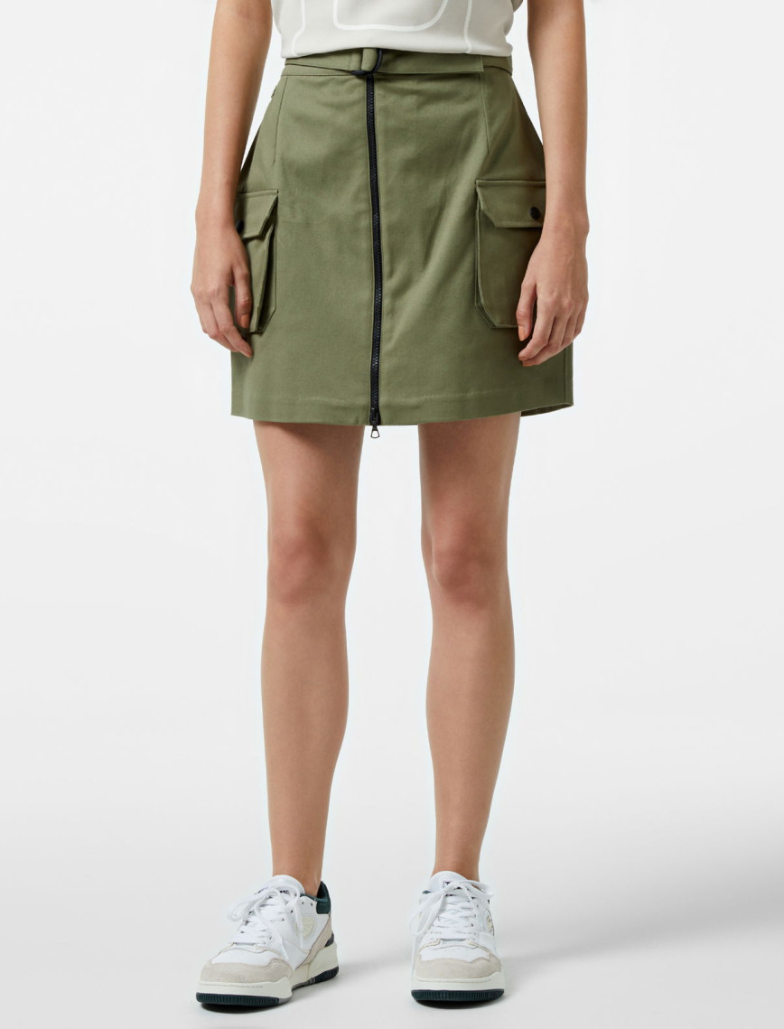 Lacoste Kadın Relaxed Fit Haki Etek Lacoste Kadın Relaxed Fit Haki Etek