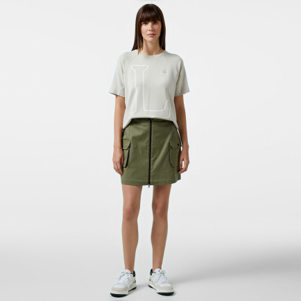 Lacoste Kadın Relaxed Fit Haki Etek Lacoste Kadın Relaxed Fit Haki Etek