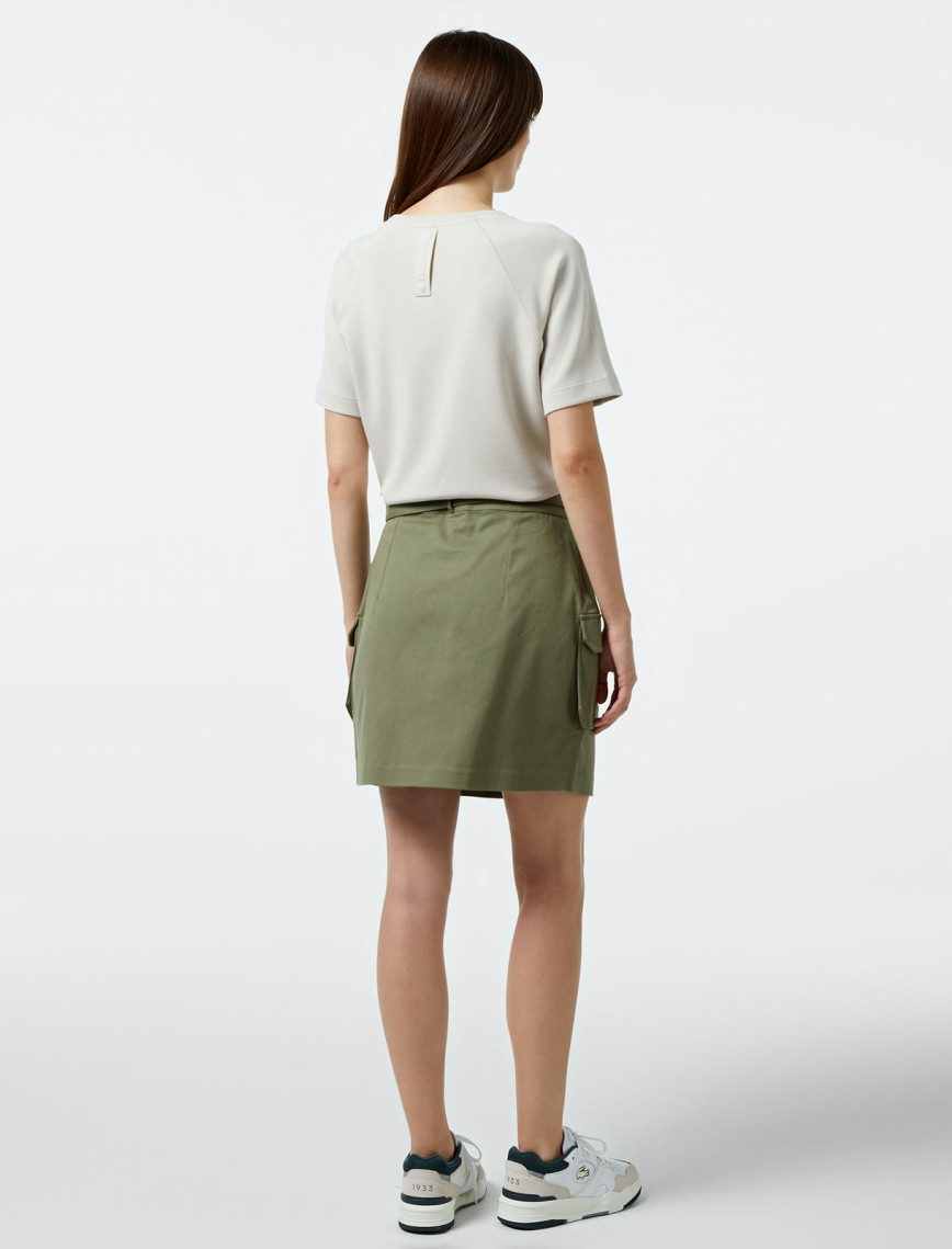 Lacoste Kadın Relaxed Fit Haki Etek Lacoste Kadın Relaxed Fit Haki Etek