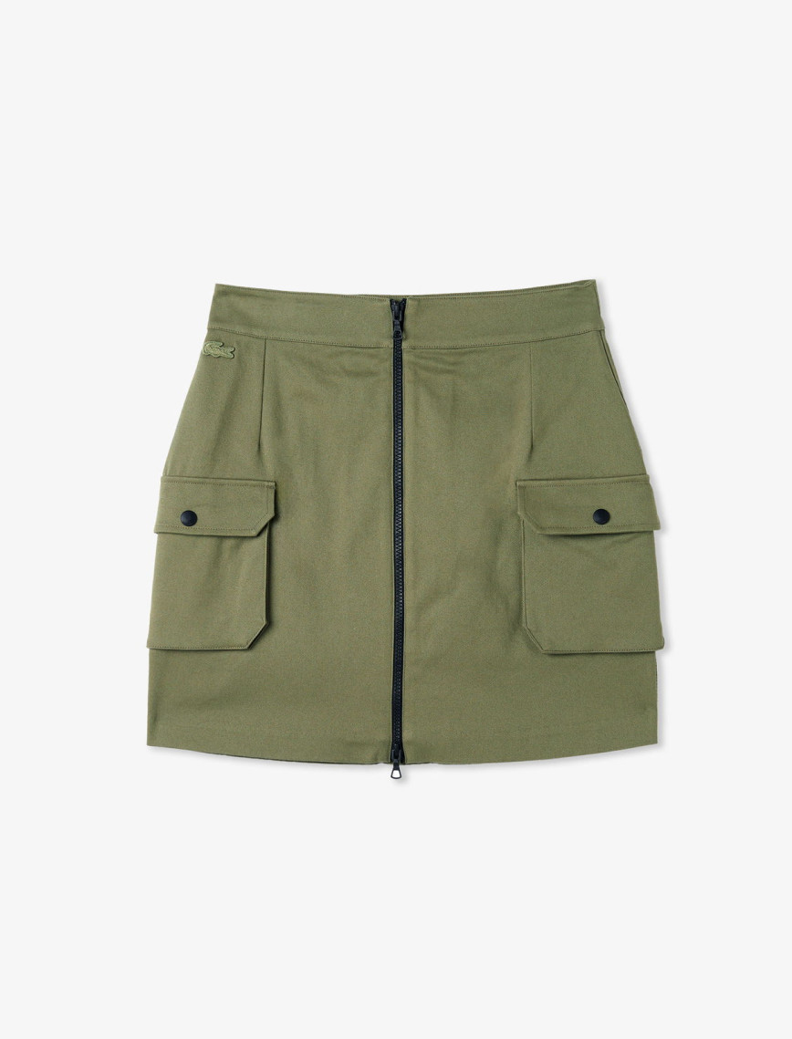 Lacoste Kadın Relaxed Fit Haki Etek Lacoste Kadın Relaxed Fit Haki Etek