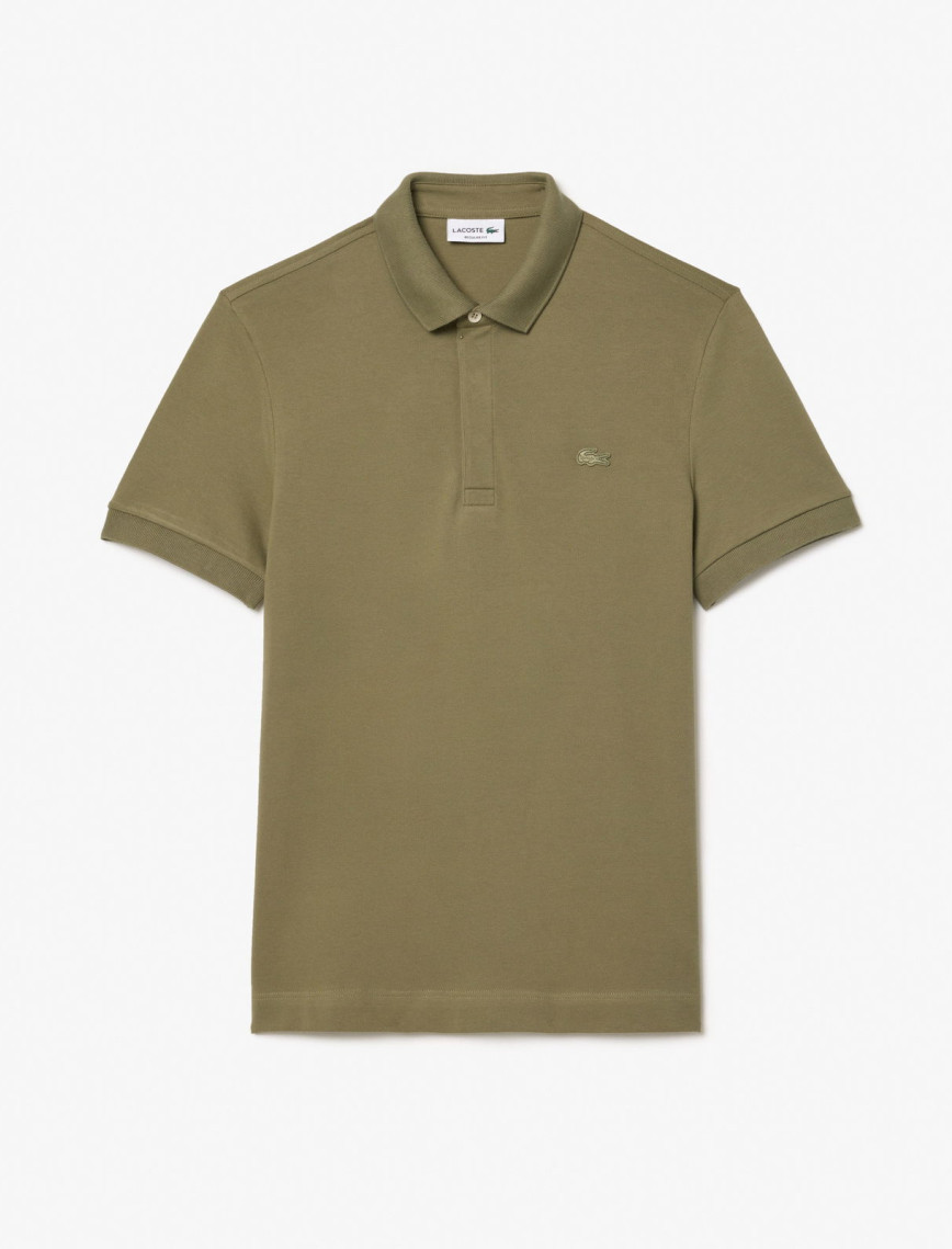 Lacoste Paris Erkek Regular Fit Haki Polo Lacoste Paris Erkek Regular Fit Haki Polo