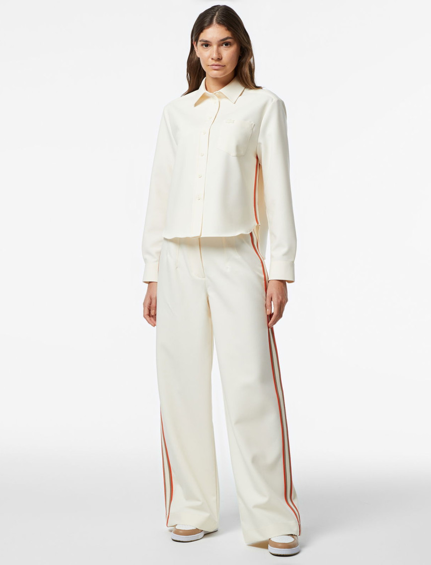 Lacoste Kadın Regular Fit Siyah Pantolon Lacoste Kadın Regular Fit Siyah Pantolon