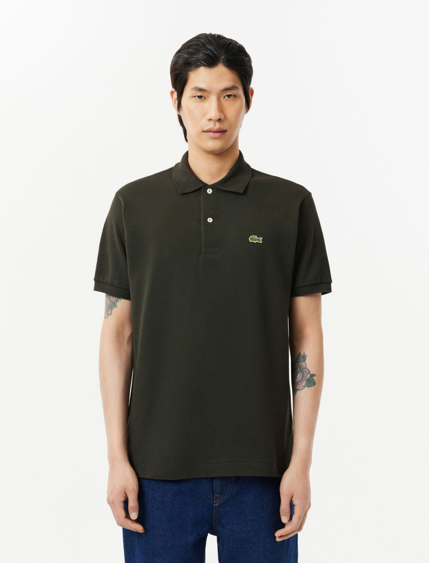 Lacoste L.12.12 Erkek Classic Fit Haki Polo Lacoste L.12.12 Erkek Classic Fit Haki Polo