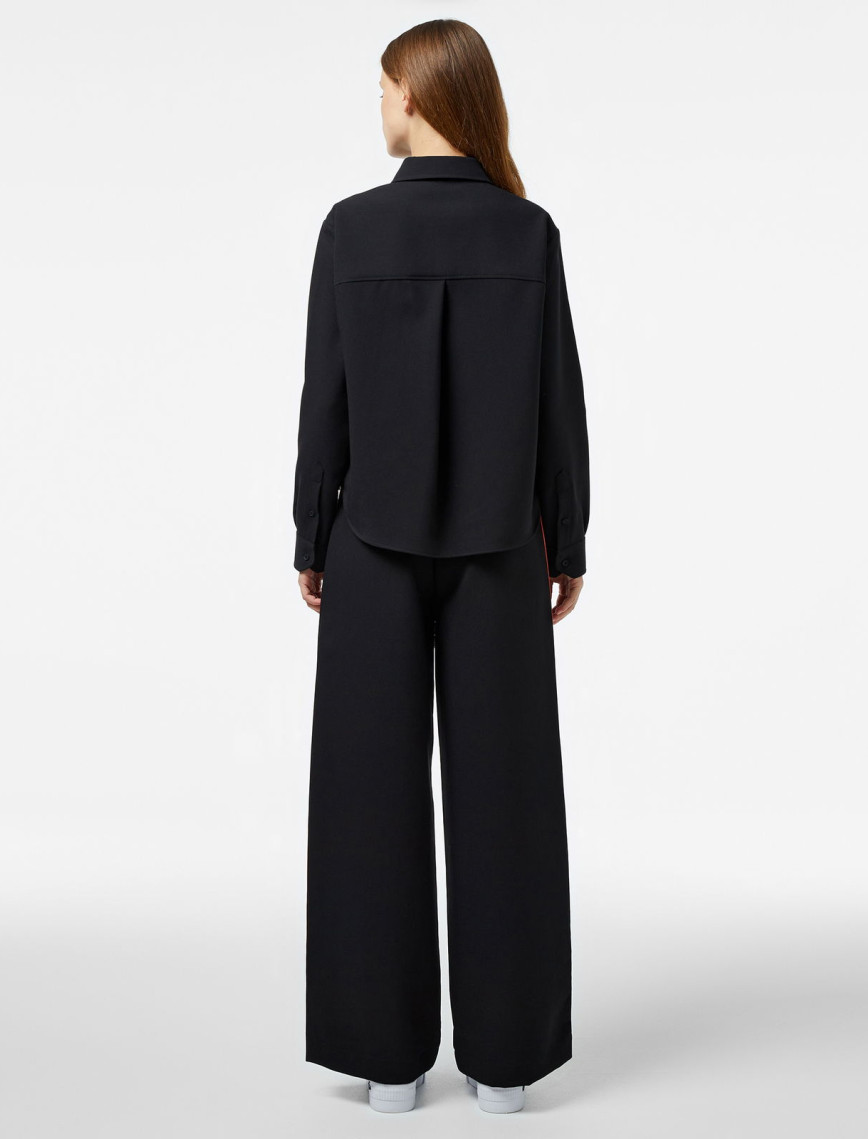 Lacoste Kadın Regular Fit Siyah Pantolon Lacoste Kadın Regular Fit Siyah Pantolon