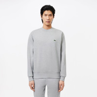 Lacoste Erkek Classic Fit Bisiklet Yaka Gri Sweatshirt