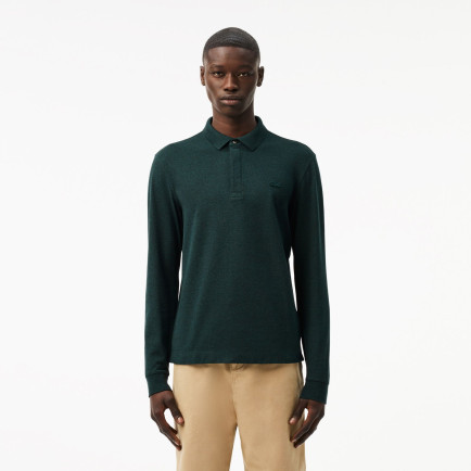 Lacoste Erkek Regular Fit Uzun Kollu Koyu Yeşil Polo Lacoste Erkek Regular Fit Uzun Kollu Koyu Yeşil Polo