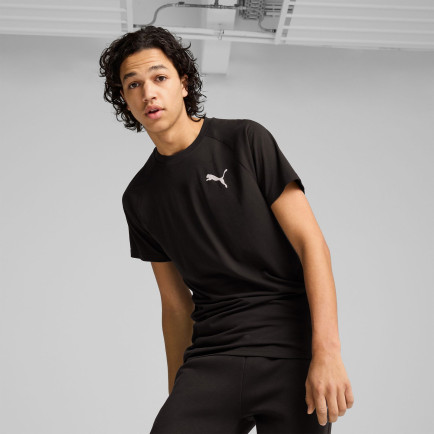 Puma Evostripe Erkek Siyah Günlük T-Shirt Puma Evostripe Erkek Siyah Günlük T-Shirt