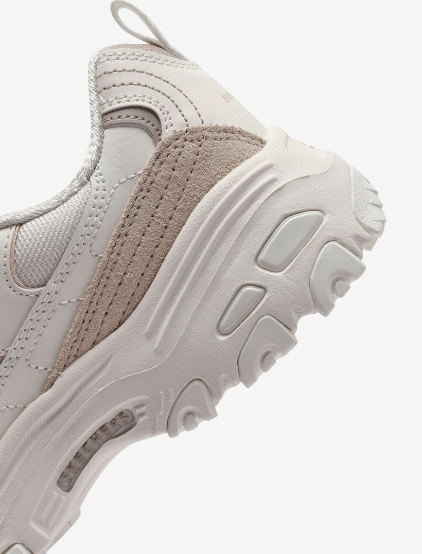 Skechers D'Lites New Heat Kadın Krem Sneaker Skechers D'Lites New Heat Kadın Krem Sneaker