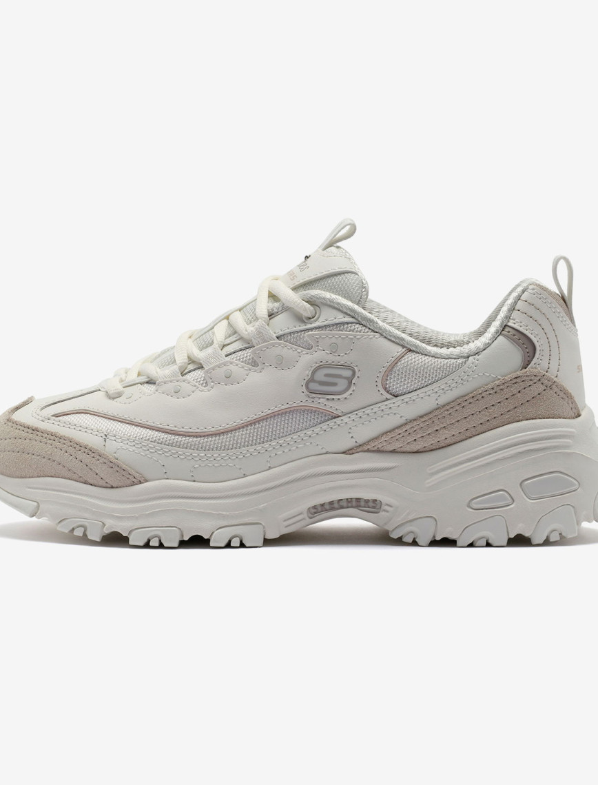 Skechers D'Lites New Heat Kadın Krem Sneaker Skechers D'Lites New Heat Kadın Krem Sneaker