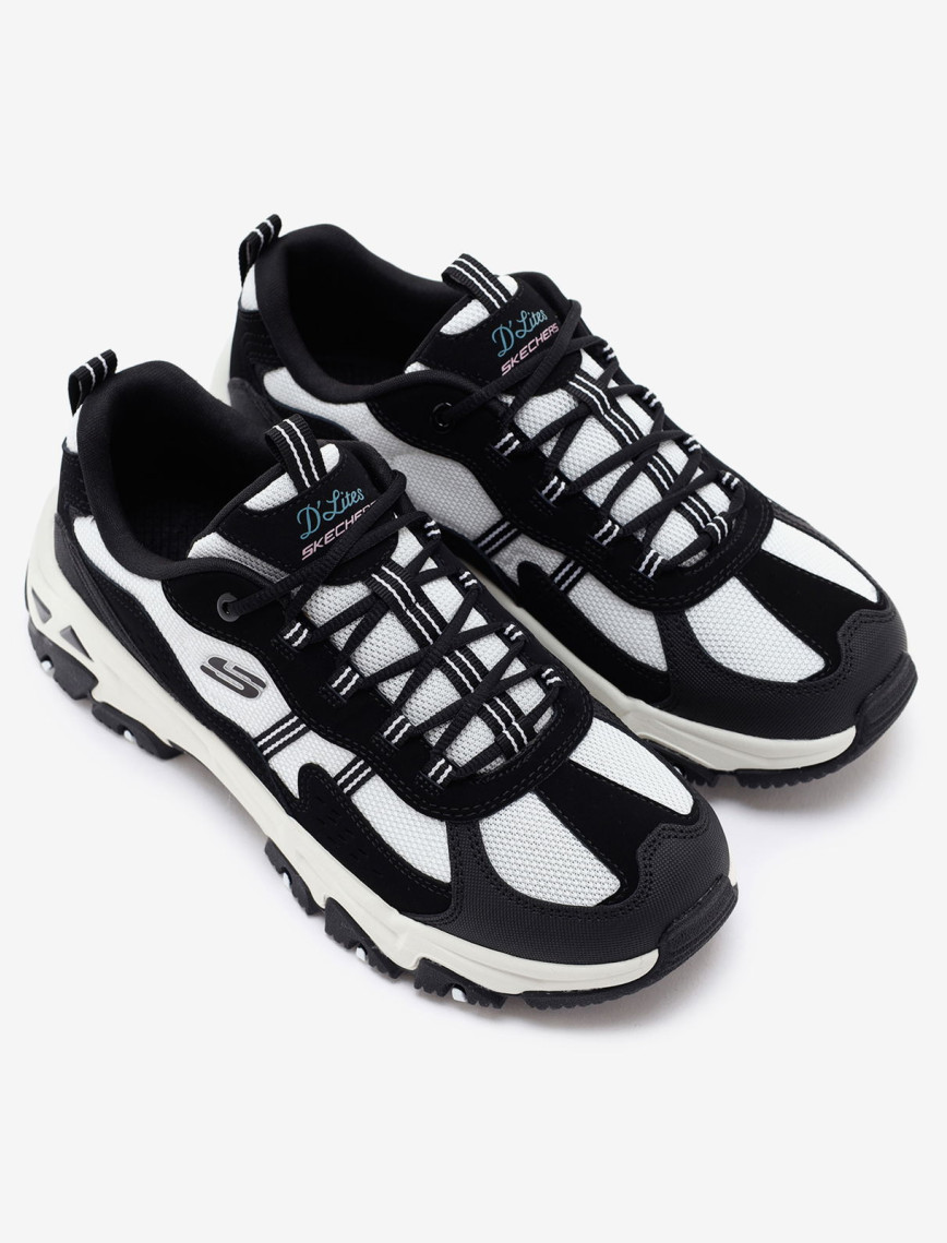 Skechers D'Lites Hiker Kadın Siyah Spor Ayakkabı Skechers D'Lites Hiker Kadın Siyah Spor Ayakkabı