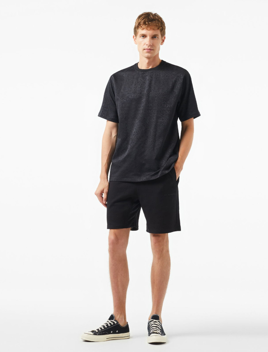 Les Benjamins 414 Erkek Siyah T-Shirt Les Benjamins 414 Erkek Siyah T-Shirt