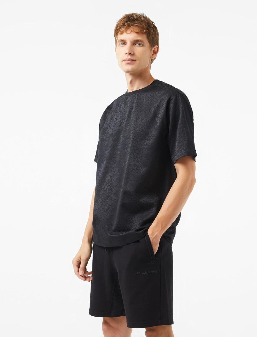 Les Benjamins 414 Erkek Siyah T-Shirt Les Benjamins 414 Erkek Siyah T-Shirt