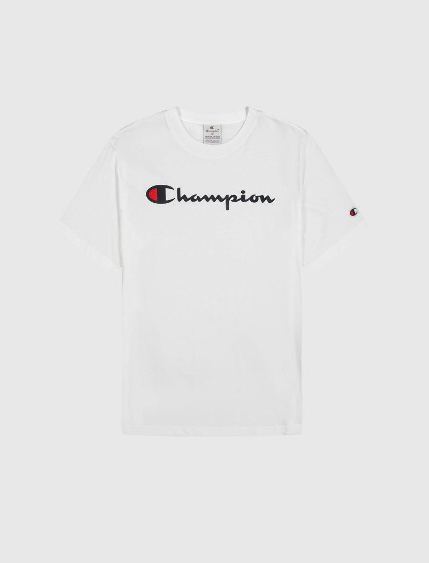 Champion Big Logo Cotton Jersey Erkek Renkli T-Shirt