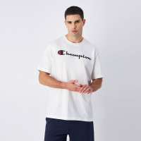 Champion Big Logo Cotton Jersey Erkek Renkli T-Shirt
