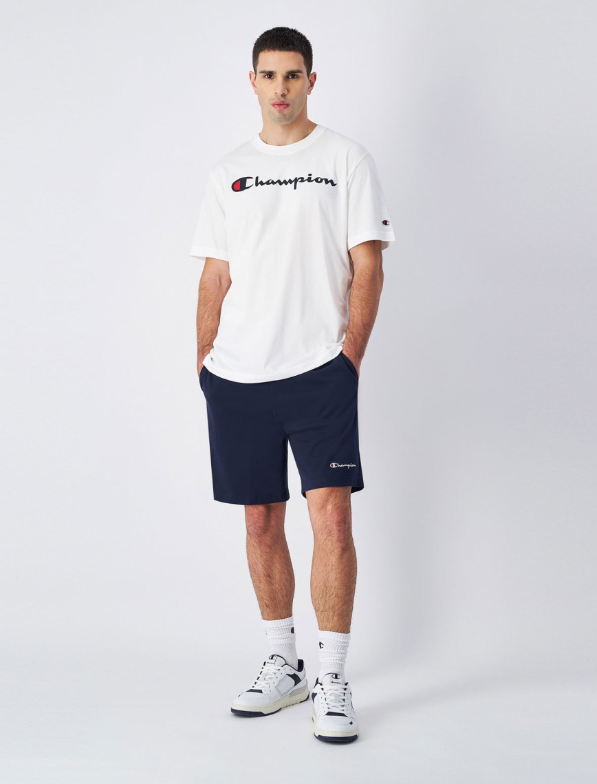 Champion Big Logo Cotton Jersey Erkek Renkli T-Shirt