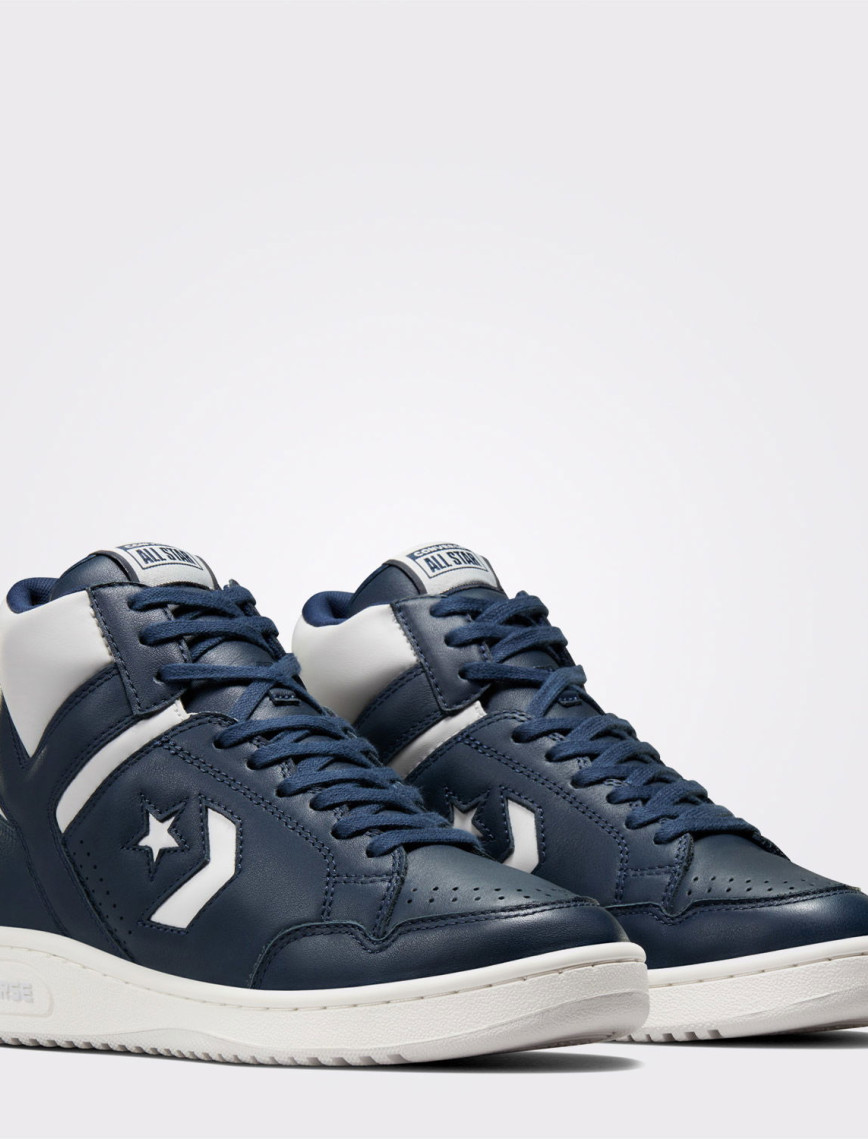 Converse Weapon Unisex Lacivert Deri Sneaker Converse Weapon Unisex Lacivert Deri Sneaker