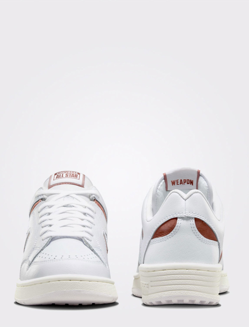 Converse CONS Weapon Unisex Beyaz Deri Sneaker Converse CONS Weapon Unisex Beyaz Deri Sneaker