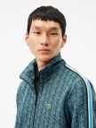 Lacoste Erkek Regular Fit Fermuarlı Monogram Yeşil Sweatshirt