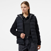 Lacoste Kadın Regular Fit Uzun Kollu Kapüşonlu Siyah Yelek Lacoste Kadın Regular Fit Uzun Kollu Kapüşonlu Siyah Yelek