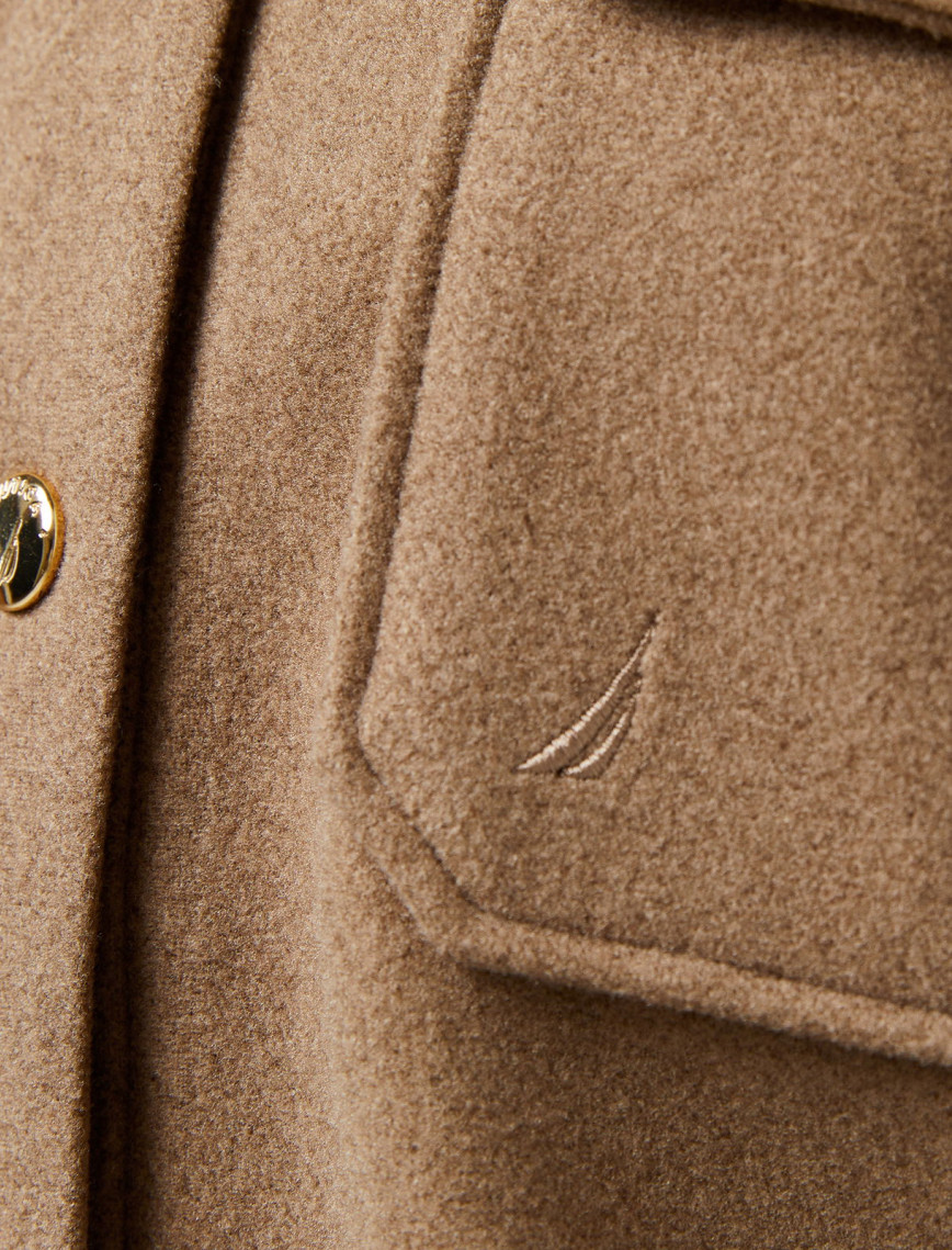 Nautica Kadın Kahverengi Regular Fit Gömlek Nautica Kadın Kahverengi Regular Fit Gömlek