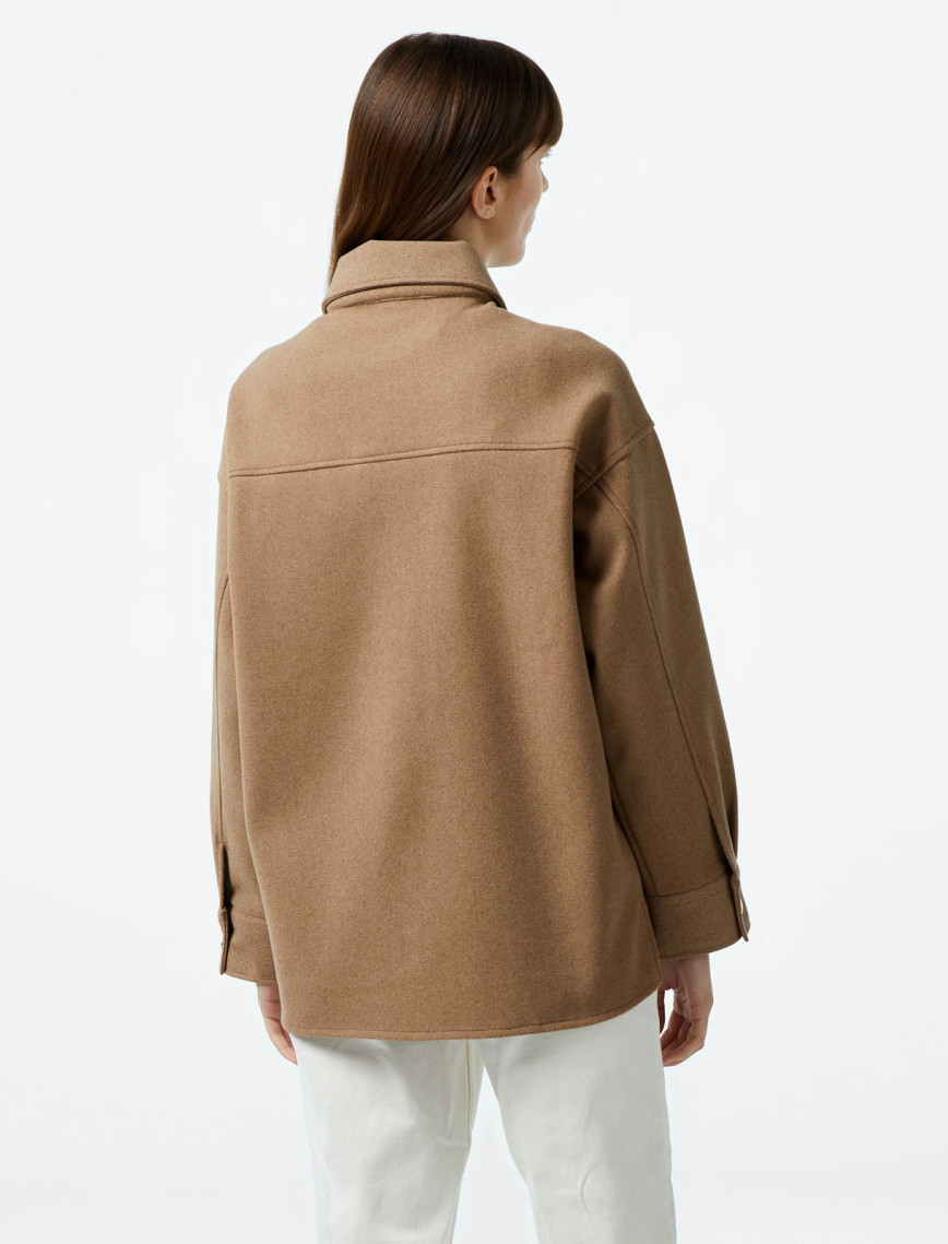 Nautica Kadın Kahverengi Regular Fit Gömlek Nautica Kadın Kahverengi Regular Fit Gömlek