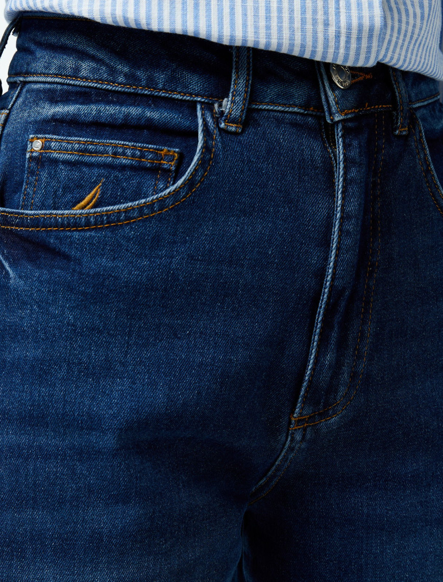 Nautica Kadın Lacivert Denim Pantolon Nautica Kadın Lacivert Denim Pantolon