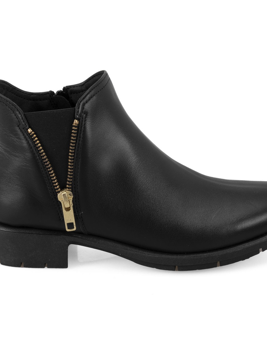 Karlee Siyah Kadın DesaComfort Fermuarlı Deri Bot Karlee Siyah Kadın DesaComfort Fermuarlı Deri Bot