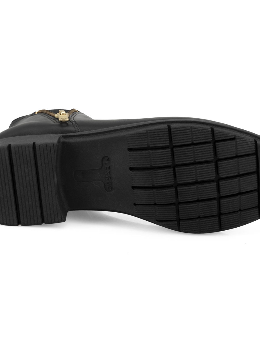 Karlee Siyah Kadın DesaComfort Fermuarlı Deri Bot Karlee Siyah Kadın DesaComfort Fermuarlı Deri Bot