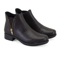 Karlee Kahve Kadın DesaComfort Fermuarlı Deri Bot Karlee Kahve Kadın DesaComfort Fermuarlı Deri Bot