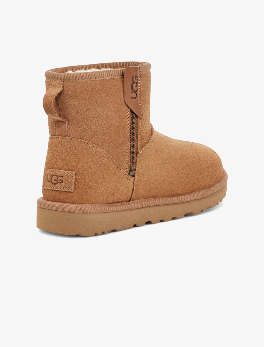 UGG Classic Mini Bailey Zip Kadın Kahverengi Bot UGG Classic Mini Bailey Zip Kadın Kahverengi Bot