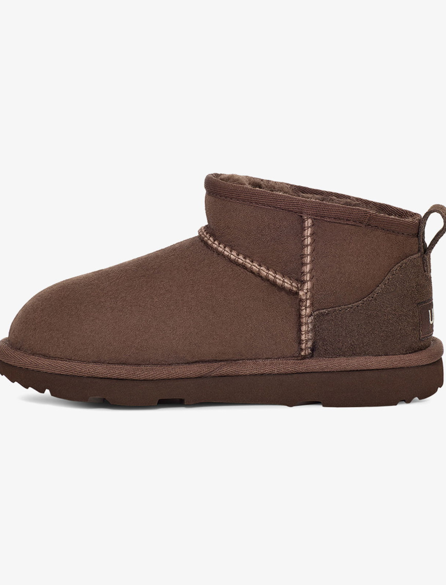 UGG Classic Ultra Mini Çocuk Koyu Kahverengi Bot UGG Classic Ultra Mini Çocuk Koyu Kahverengi Bot