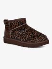 UGG Classic Mini Caspian Leopar Desenli Kadın Kahverengi Bot UGG Classic Mini Caspian Leopar Desenli Kadın Kahverengi Bot