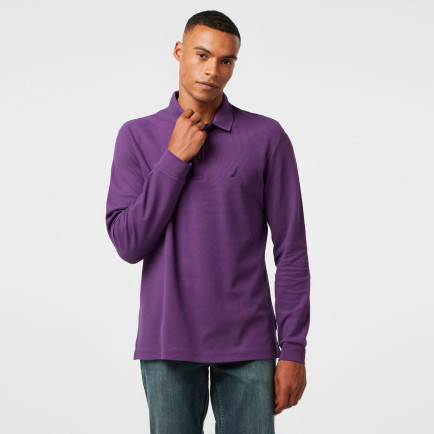 Nautica Erkek Mor Uzun Kollu Polo Nautica Erkek Mor Uzun Kollu Polo
