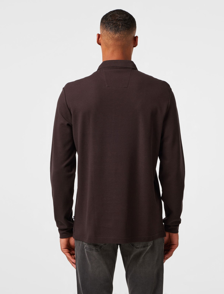 Nautica Erkek Kahverengi Uzun Kollu Polo Nautica Erkek Kahverengi Uzun Kollu Polo