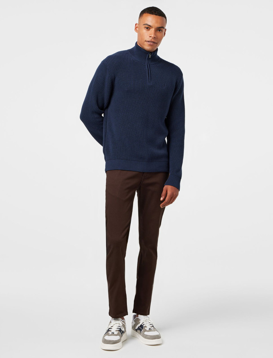 Nautica Erkek Lacivert Regular Fit Triko Nautica Erkek Lacivert Regular Fit Triko