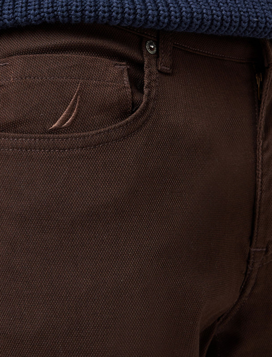 Nautica Erkek Kahverengi Slim Fit Pantolon Nautica Erkek Kahverengi Slim Fit Pantolon