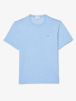 Lacoste Unisex Classic Fit Bisiklet Yaka Açık Mavi T-Shirt Lacoste Unisex Classic Fit Bisiklet Yaka Açık Mavi T-Shirt