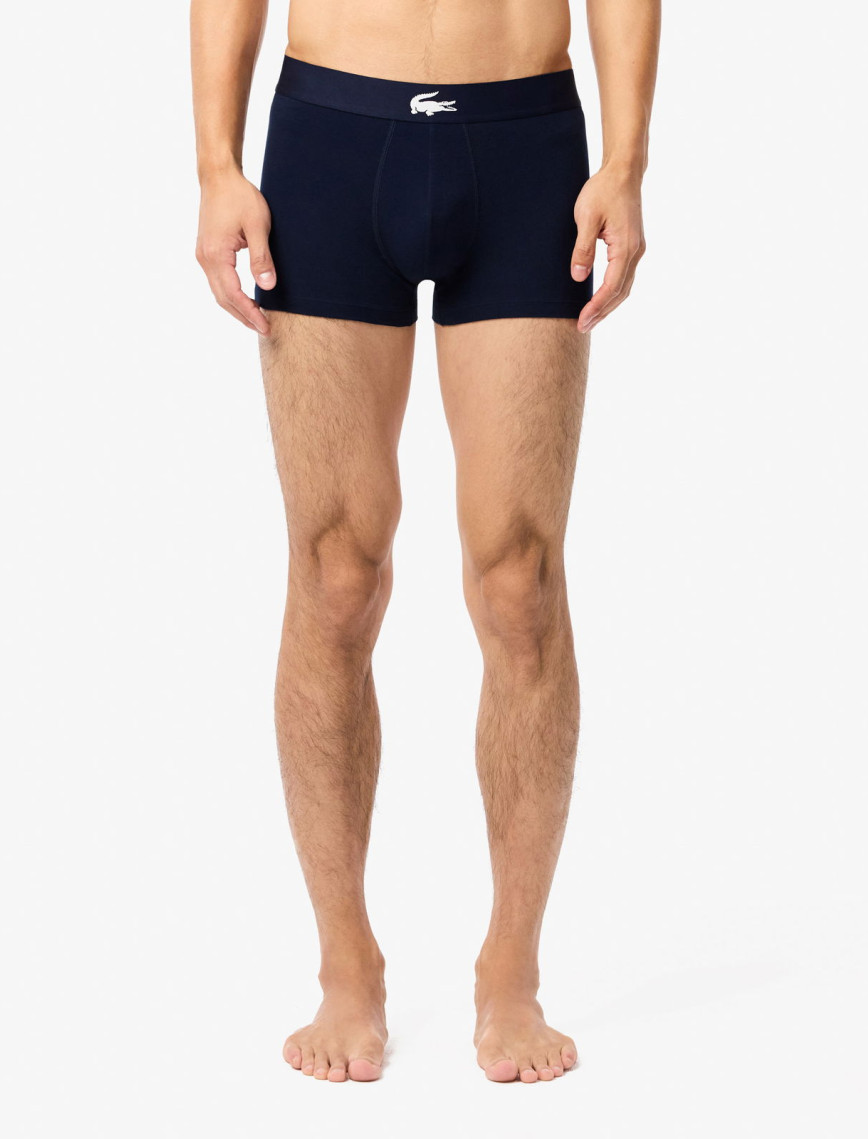 Lacoste Erkek 3'lü Renkli Boxer Lacoste Erkek 3'lü Renkli Boxer